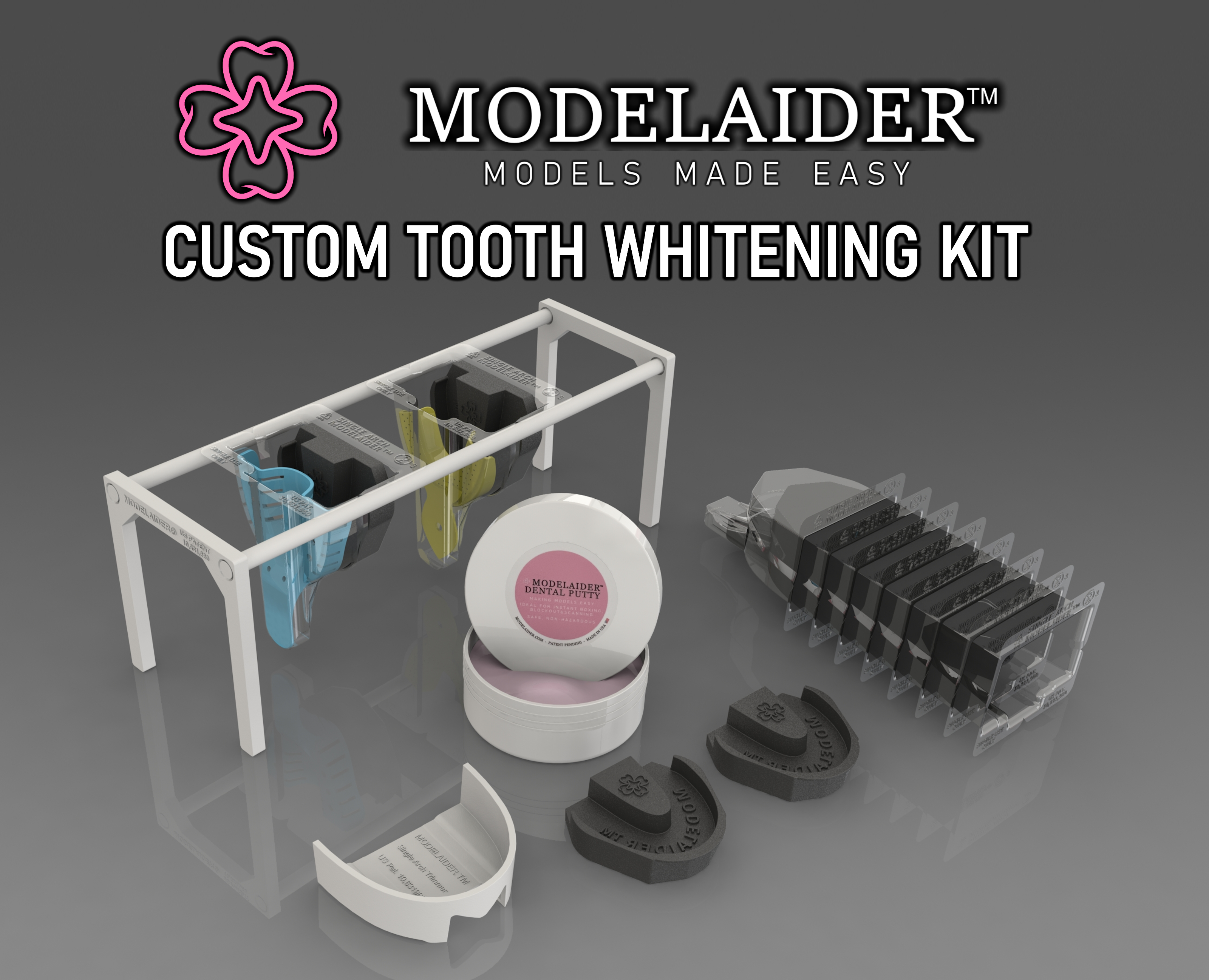 Modelaider® Custom Tooth Whitening Kit