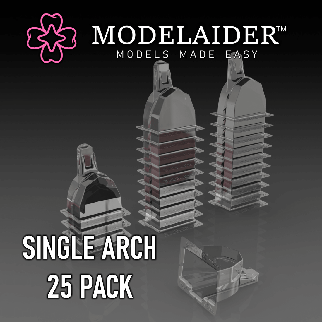 Single Arch Modelaider (SA) Value Pack Twenty-Five (25) - Modelaider